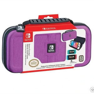 Nintendo Switch Game Traveler Deluxe Case - Purple NWT